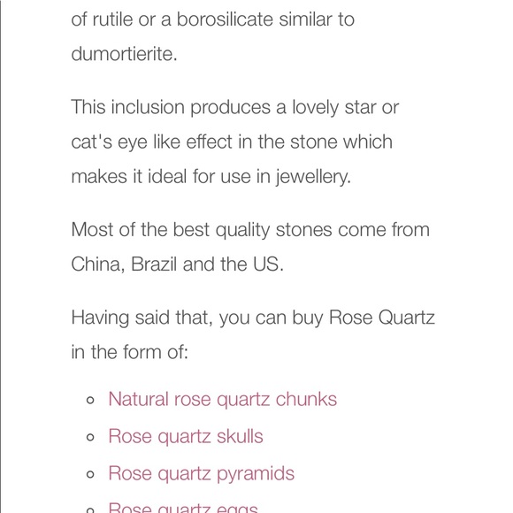 Sweet Rose Quartz Necklace - Picture 10 of 13